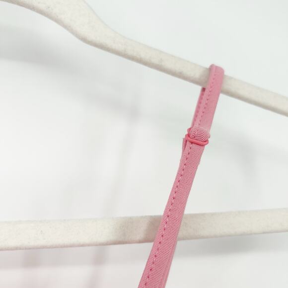 Shein Womens Girly Valentines Day Pearl‎ Beaded Heart Cami Crop Top Size XS Pink - Picture 6 of 7